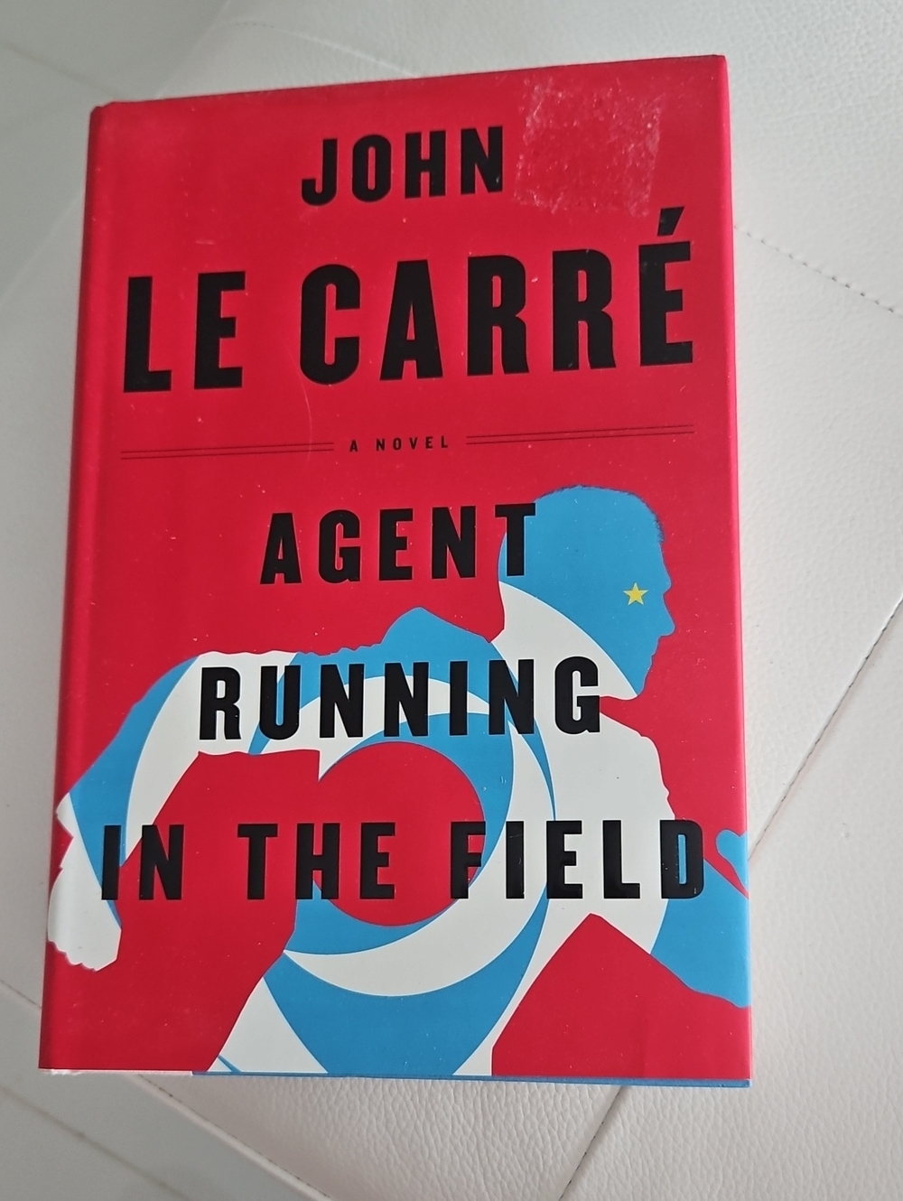 John Le Carré "Agent Running in the Field"- Red & Blue Hardcover Spy Thriller